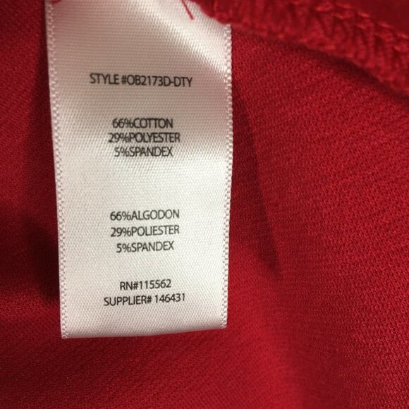 Olsenboye Simple Red Dress - Picture 7 of 8